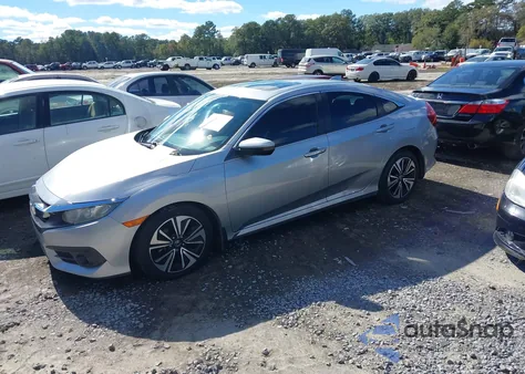 2016 Honda Civic Ex-L from USA, damaged, VIN 19XFC1F77GE027922